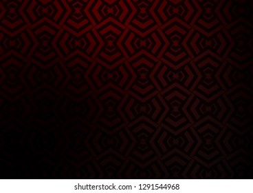 Dark Red vector background with straight lines. Glitter abstract illustration with colored sticks. Pattern for business booklets, leaflets.
