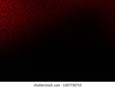 Dark Red vector background with straight lines. Shining colored illustration with narrow lines. Backdrop for TV commercials.