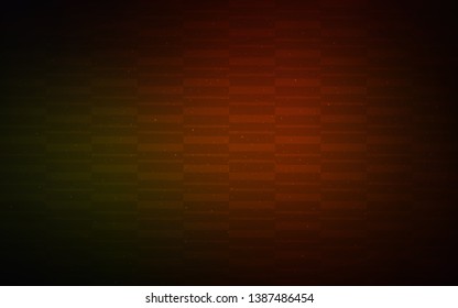 Dark Red vector background with straight lines. Glitter abstract illustration with colorful sticks. Pattern for ad, booklets, leaflets.