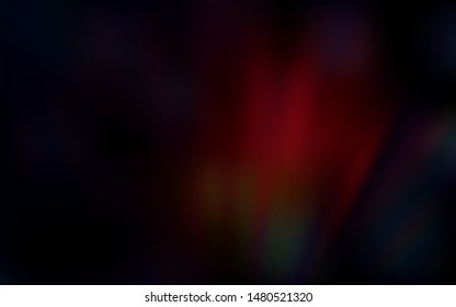 Dark Red vector background with straight lines. Shining colored illustration with sharp stripes. Best design for your ad, poster, banner.
