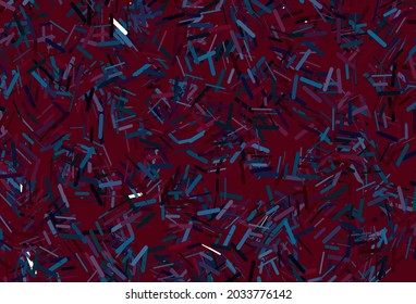 Dark red vector background with straight lines. Shining colored illustration with narrow lines. Pattern for websites, landing pages.