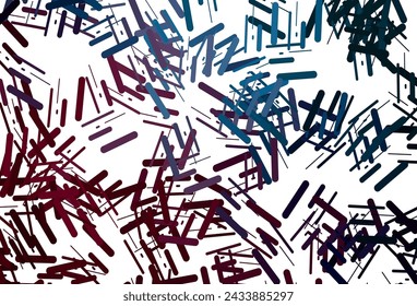 Dark red vector background with straight lines. Shining colored illustration with narrow lines. Pattern for business booklets, leaflets.
