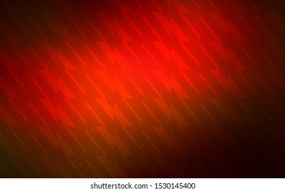 Dark Red vector background with stright stripes. Shining colored illustration with sharp stripes. Pattern for ads, posters, banners.