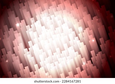Dark Red vector background with stright stripes. Modern geometrical abstract illustration with Lines. Pattern for your busines websites.