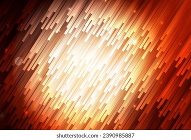 Dark Red vector background with stright stripes. Glitter abstract illustration with colorful sticks. Pattern for your busines websites.