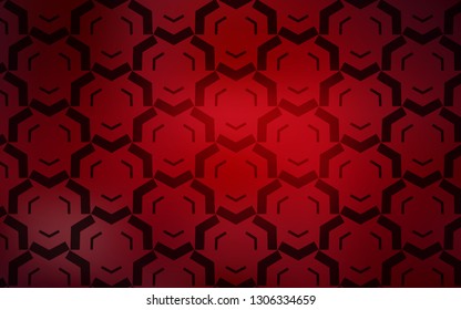 Dark Red vector background with wry lines. A completely new colorful illustration in simple style. A completely new template for your design.