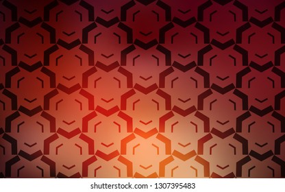 Dark Red vector background with wry lines. Brand new colorful illustration in simple style. Abstract design for your web site.