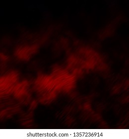 Dark Red vector background with wry lines. Colorful abstract illustration with gradient curves. Pattern for websites, landing pages.