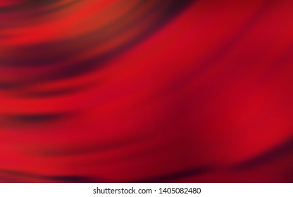 Dark Red vector background with wry lines. A circumflex abstract illustration with gradient. New composition for your brand book.