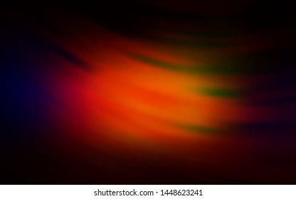 Dark Red vector background with wry lines. A completely new colorful illustration in simple style. Abstract style for your business design.