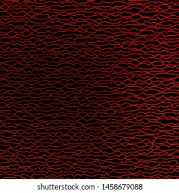 Dark Red vector background with wry lines. Colorful geometric sample with gradient curves.  Best design for your ad, poster, banner.
