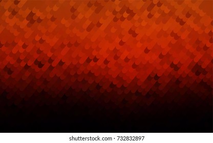 Dark Red vector bandy template. Shining crooked illustration in a brand-new style. A completely new design for your business.