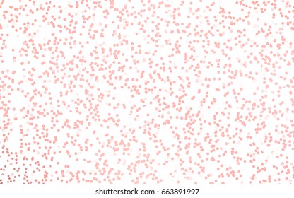 Dark Red vector banner with circles, spheres. Abstract spots. Background of Art bubbles in halftone style with colored gradient.