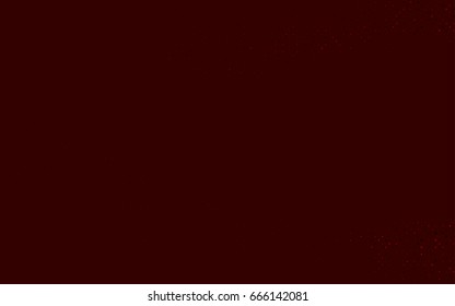 Dark Red vector banner with circles, spheres. Abstract spots. Background of Art bubbles in halftone style with colored gradient.