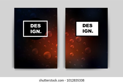 Dark Red vector banner for websites. Abstract booklet on colored background with gradient. Pattern for ads, leaflets, labels of your business.