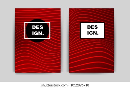 Dark Red vector banner for websites. Modern abstract design concept with colorful gradient. Pattern can be used as a template for calendars.