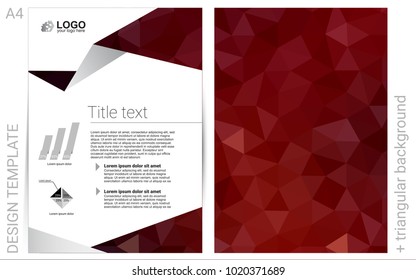 Dark Red vector  banner for websites. Glitter abstract design concept with text box. The pattern can be used for any ad, booklets.