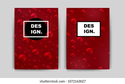 Dark Red vector banner for websites. Web interface on abstract background with colorful gradient. The pattern can be used for any ad, booklets.