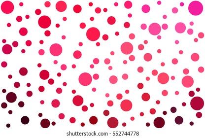 Dark Red Vector banners set of circles, spheres. Abstract Circles. Art Vector Background.