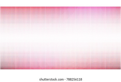 Dark Red vector banners set of circles, spheres. Abstract spots. Art Background of bubbles in halftone style with colored gradient.
