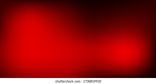 Dark Red vector blur background. Colorful abstract illustration with blur gradient. Best choice for your design.