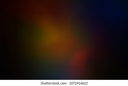 Dark Red vector blurred background. Brand-new colored illustration in blurry style with gradient. The blurred design can be used for your web site.