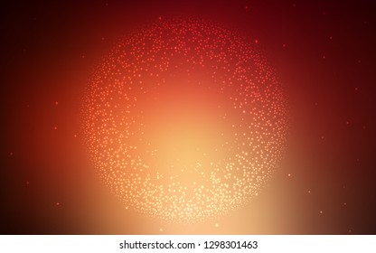 Dark Red vector blurred background. Colorful illustration in abstract style with gradient. New style for your business design.