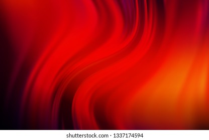 Dark Red vector blurred background. Glitter abstract illustration with gradient design. The best blurred design for your business.