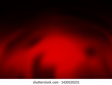Dark Red vector blurred background. Creative illustration in halftone style with gradient. The template can be used for your brand book.