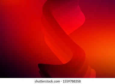 Dark Red vector blurred background. Glitter abstract illustration with gradient design. New style for your business design.
