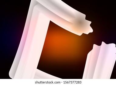 Dark Red vector blurred background. New colored illustration in blur style with gradient. The best blurred design for your business.