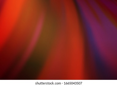 Dark Red vector blurred background. Shining colored illustration in smart style. The best blurred design for your business.