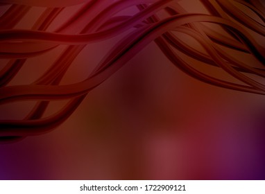 Dark Red vector blurred background. Colorful illustration in abstract style with gradient. New design for your business.