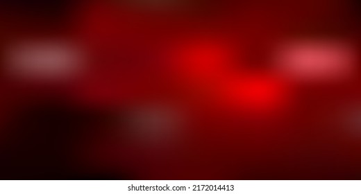 Dark red vector blurred background. Modern elegant blur illustration with gradient. Your design for applications.