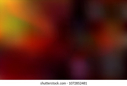 Dark Red vector blurred bright texture. Modern geometrical abstract illustration with gradient. The completely new template can be used for your brand book.