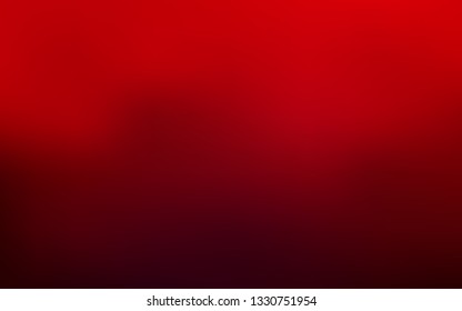 Dark Red vector blurred bright pattern. Creative illustration in halftone style with gradient. The best blurred design for your business.