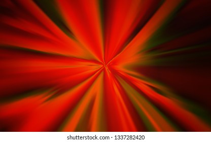 Dark Red vector blurred bright pattern. Creative illustration in halftone style with gradient. The best blurred design for your business.