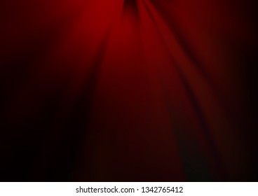 Dark Red vector blurred bright background. Modern geometrical abstract illustration with gradient. A completely new design for your business.