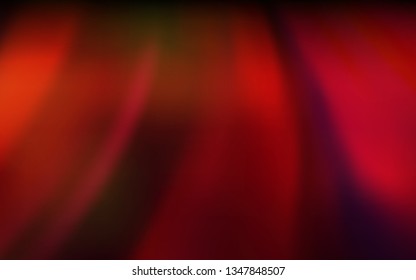 Dark Red vector blurred bright template. Glitter abstract illustration with gradient design. Smart design for your work.