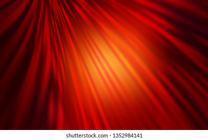 Dark Red vector blurred bright template. Abstract colorful illustration with gradient. Background for designs.