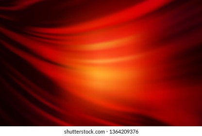 Dark Red vector blurred bright template. Abstract colorful illustration with gradient. Smart design for your work.