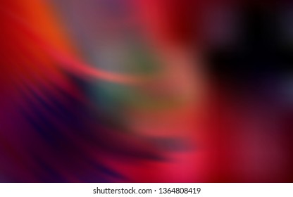 Dark Red vector blurred bright texture. New colored illustration in blur style with gradient. Completely new design for your business.