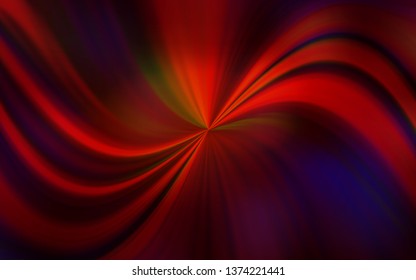 Dark Red vector blurred bright template. Shining colored illustration in smart style. Background for a cell phone.