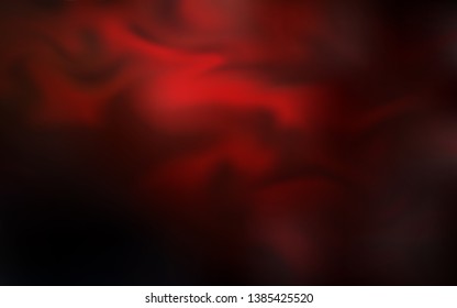 Dark Red vector blurred bright texture. Modern abstract illustration with gradient. Background for designs.
