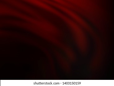 Dark Red vector blurred bright pattern. A completely new color illustration in a bokeh style. The blurred design can be used for your web site.