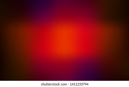 Dark Red vector blurred bright texture. Abstract colorful illustration with gradient. Blurred design for your web site.