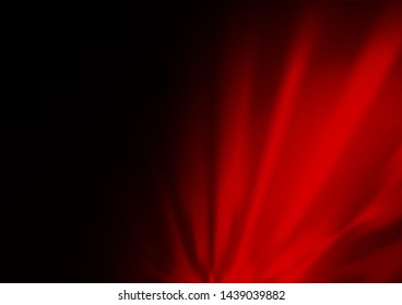 Dark Red vector blurred bright background. A completely new color illustration in a bokeh style. Brand new style for your business design.
