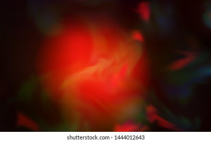 Dark Red vector blurred bright template. A completely new colored illustration in blur style. New style for your business design.