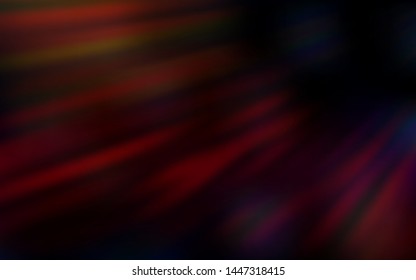 Dark Red vector blurred bright template. Abstract colorful illustration with gradient. Background for designs.