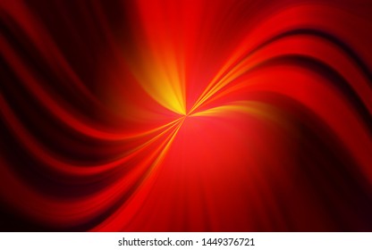 Dark Red vector blurred bright texture. Colorful abstract illustration with gradient. New way of your design.